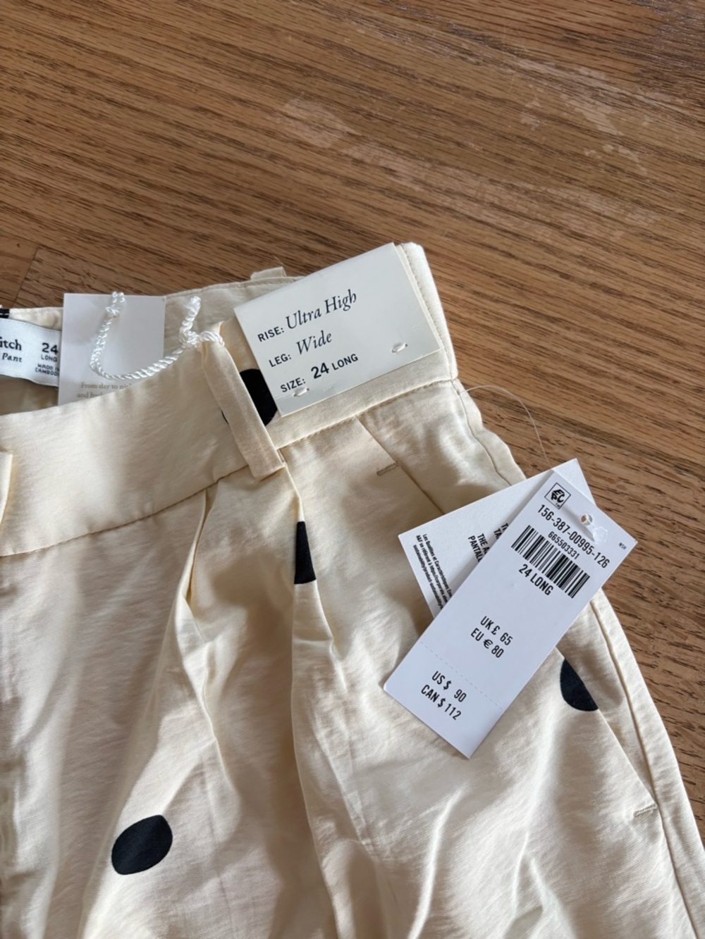 Abercrombie Polka Dot pant - Picture 5 of 7